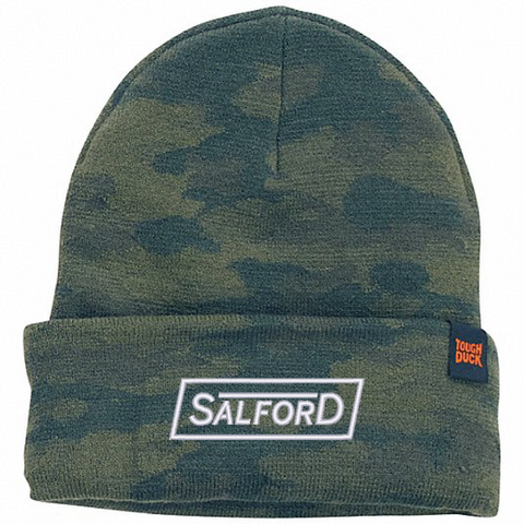 Salford x Tough Duck Camo Beanie