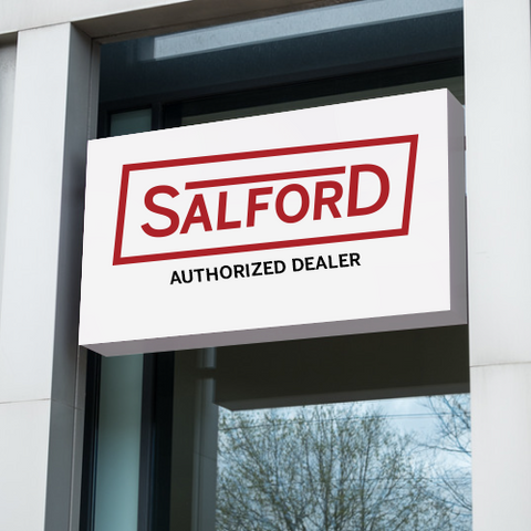 Outdoor Salford Dealer Sign